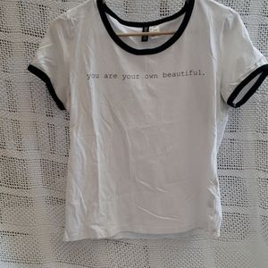 You are your own beautiful shirt